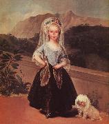 Francisco de Goya Portrait of Maria Teresa de Borbon y Vallabriga oil painting picture wholesale